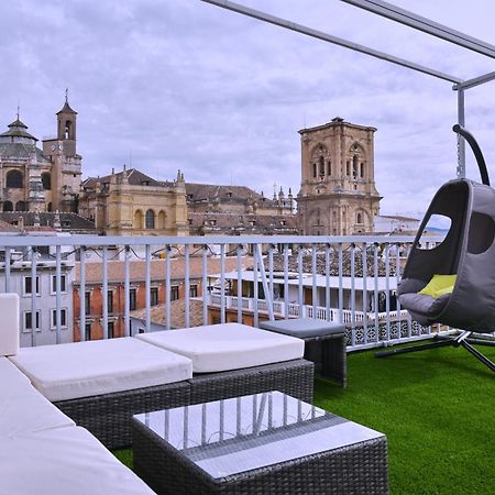 Atico Panorama Catedral Apartment Granada Bagian luar foto