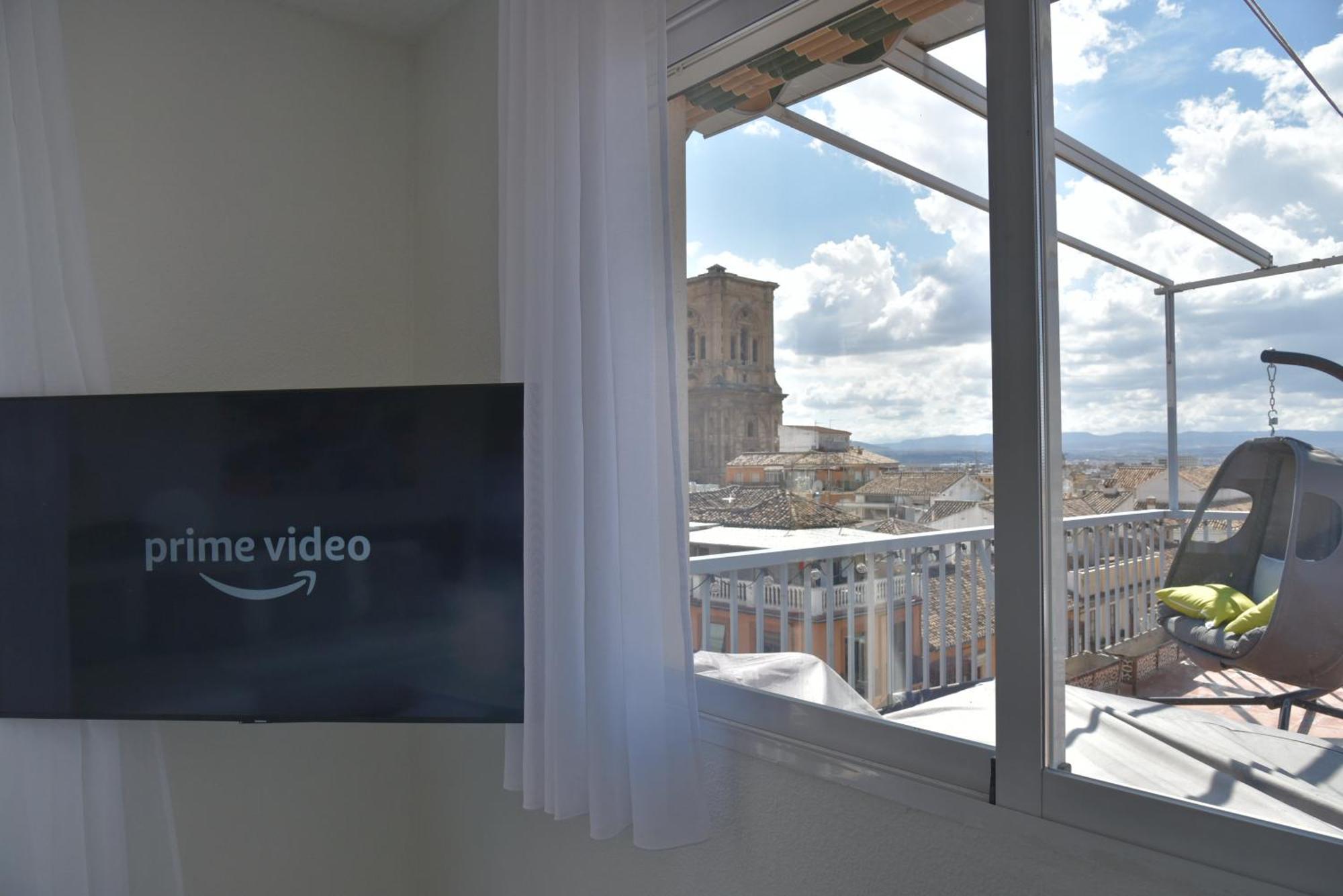 Atico Panorama Catedral Apartment Granada Bagian luar foto