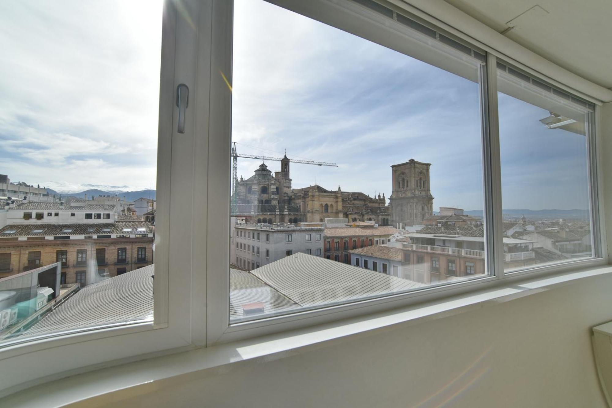 Atico Panorama Catedral Apartment Granada Bagian luar foto
