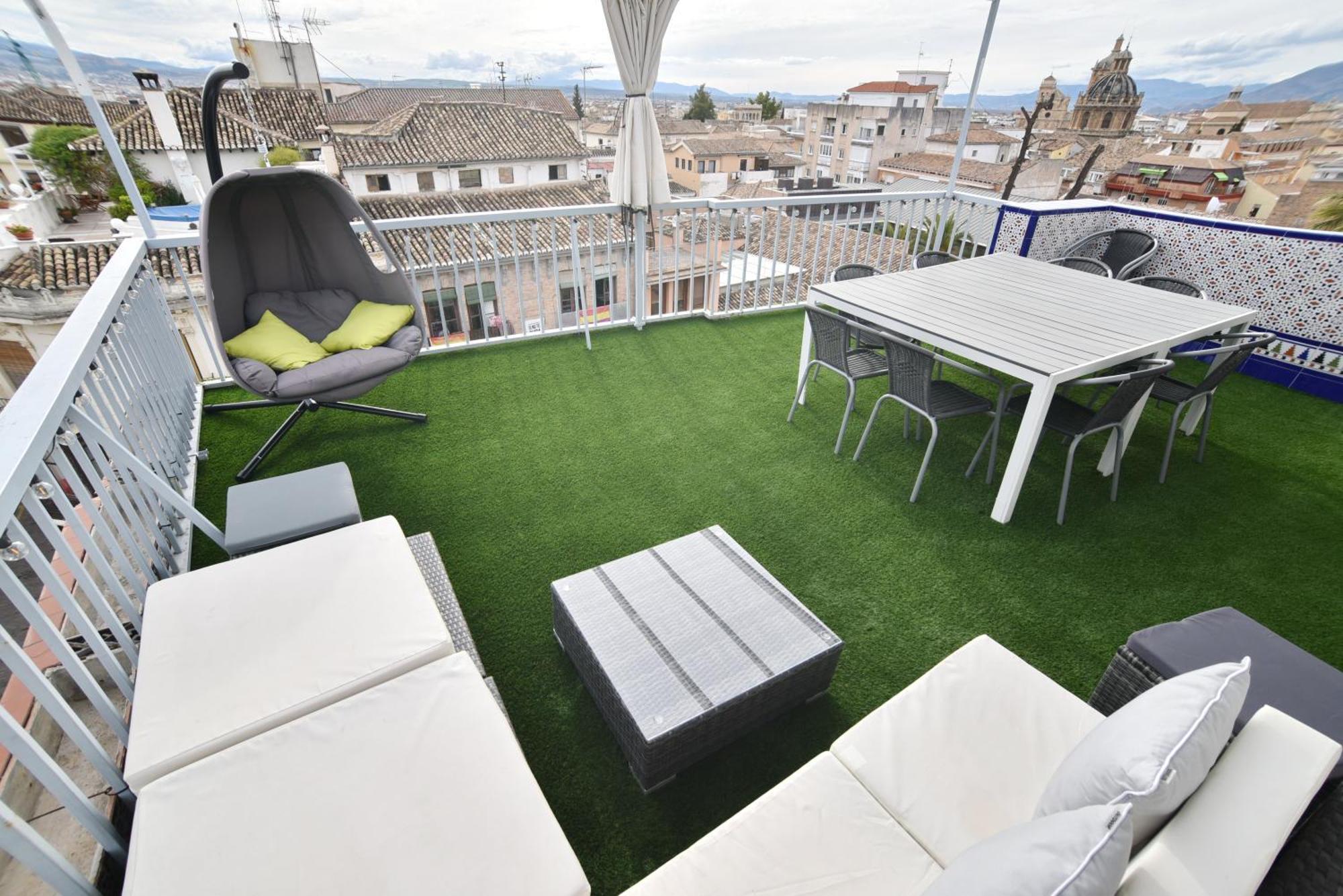 Atico Panorama Catedral Apartment Granada Bagian luar foto