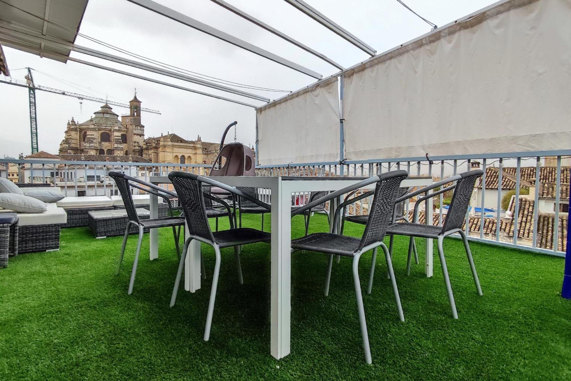 Atico Panorama Catedral Apartment Granada Bagian luar foto