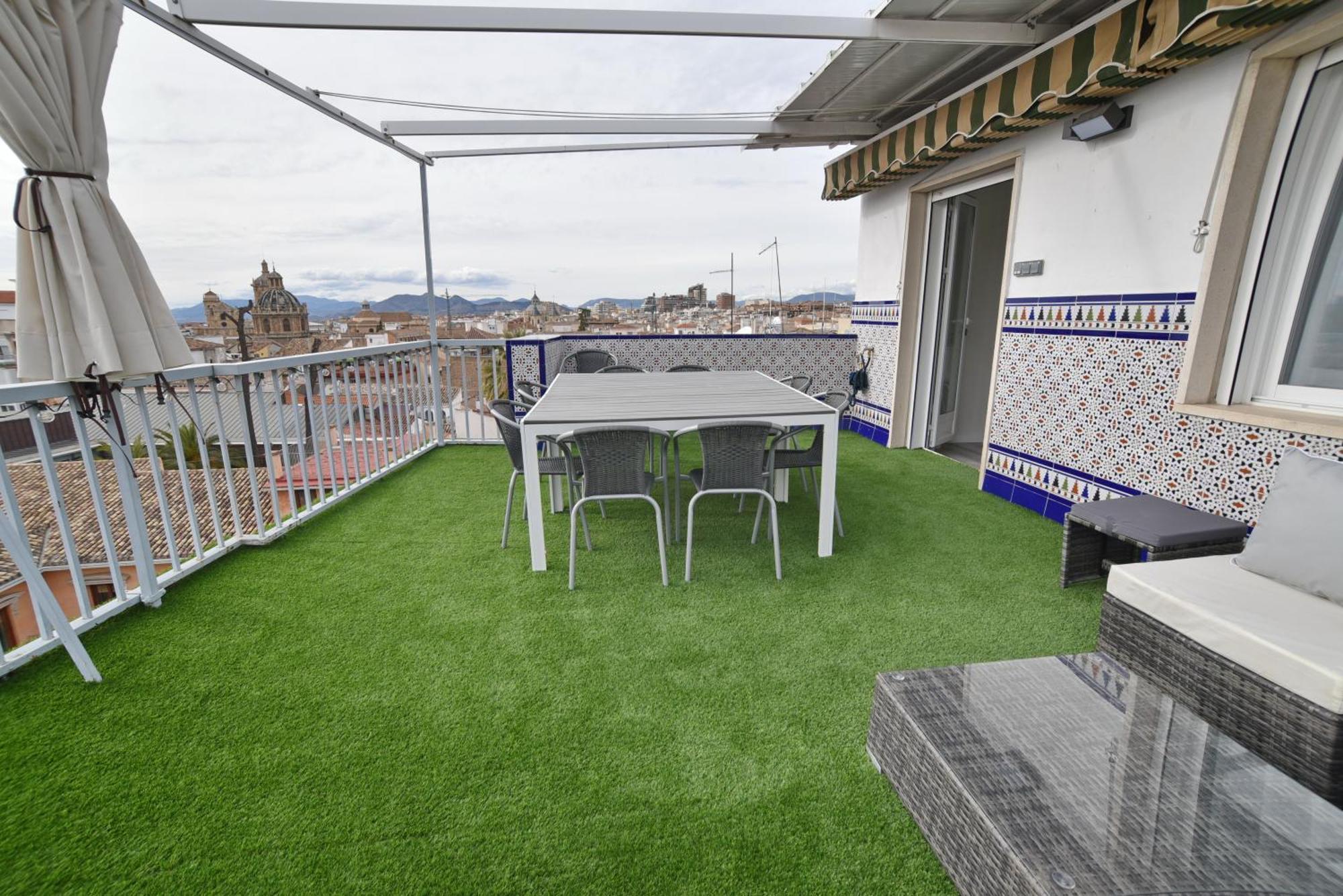Atico Panorama Catedral Apartment Granada Bagian luar foto