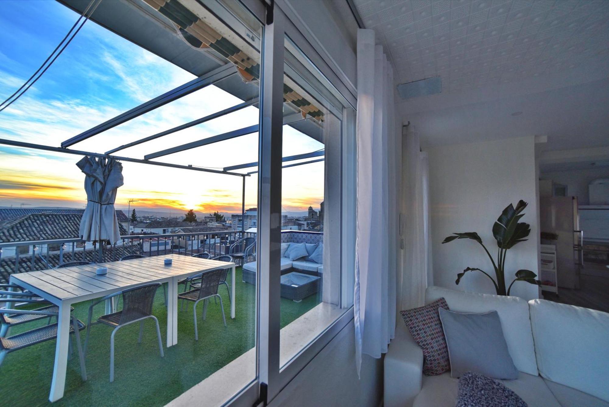 Atico Panorama Catedral Apartment Granada Bagian luar foto
